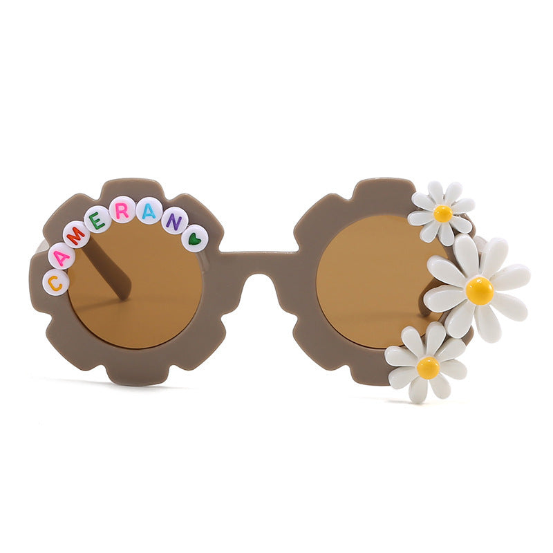 PC al por mayor 2023 Gafas de sol de New Flower Kids